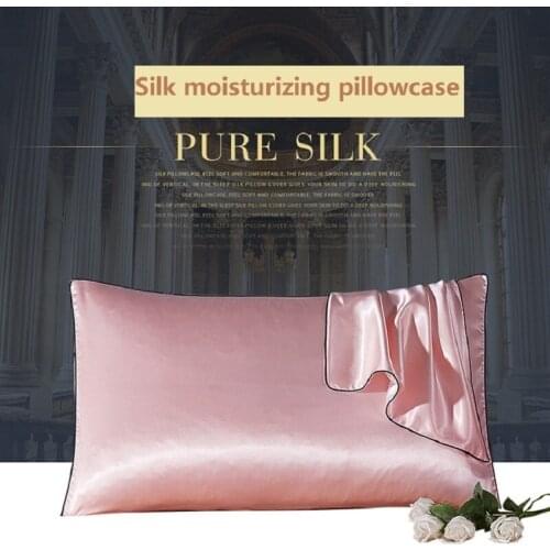 1/2pcs Silk Pillowcases Mulberry Pillow Case without Zipper for Hair and Skin Hypoallergenic Pillowcase