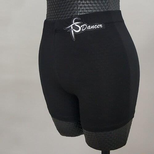 New Summer Girls Pants Black Shorts Professional Training Suit Black Safety Pants Latin Dance Shorts Practice Shorts SL5141