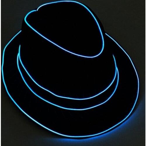 Halloween lights for children and adults, glowing LED blinking hats, blinking, used for parties, concerts, stage performances