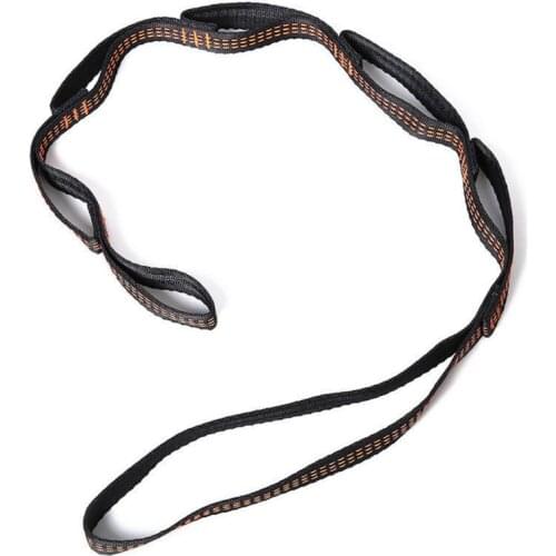 Adjustable Tree Hanging Hammock Straps Climbing Rope Aerial Yoga Hammock Belt B36F