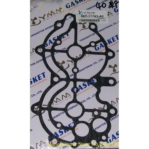 Free shipping marine boat engine part gasket for Yamaha New type storke 40HP outboard motor boat hooking machine 66T-11193-A0
