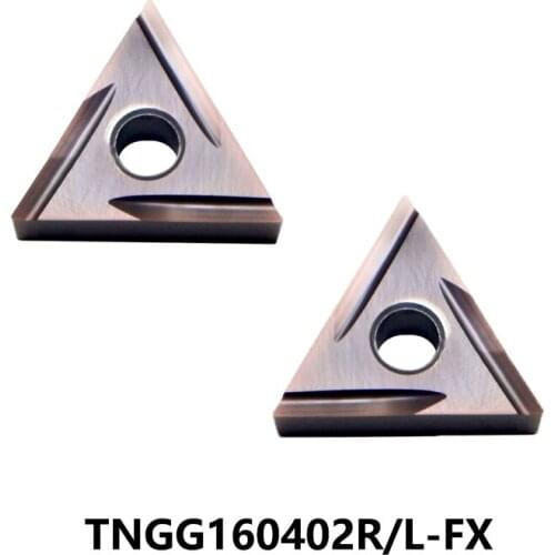 Carbide Inserts TNGG TNGG160402L-FX TNGG160402R-FX AC520U AC530U ACZ310 T3000Z Turning Cutting Tools Lathe Cutter 100% Original