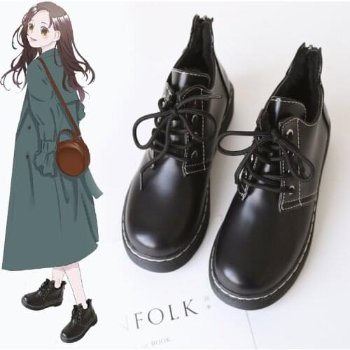 Jk uniform shoes martin boots female england style 2020 new autumn and winter wild sponge cake locomotive net red thin and thin