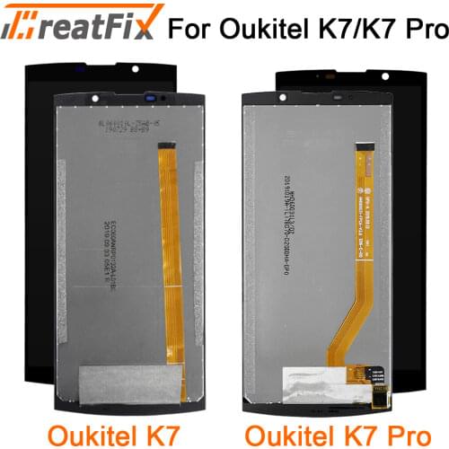 6.0" For Oukitel K7 LCD Display+Touch Screen Digitizer Assembly Phone Replacement Parts For Oukitel K7 + Free Tools