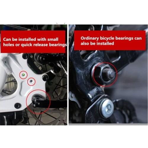 1pair Bike Rear Pedal MTB Road Bike Folding Footrests Cycling Accessories Bicycle Foot Pegs Q1JE