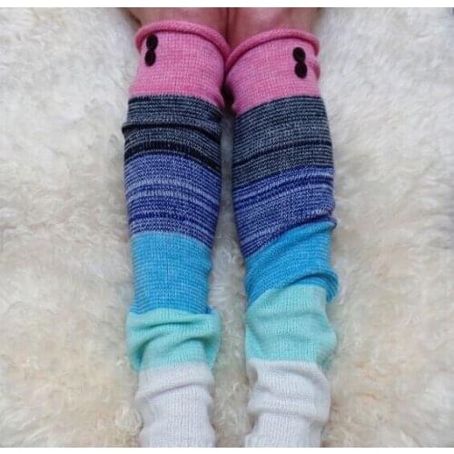 2016 Christmas Crochet Knit Leg Warmers Boot Cuffs Toppers Boot Socks 11 pairs/lot #3916