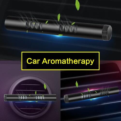 Car Perfume Car Air Outlet Aromatherapy Clip With Aroma Stick Air Freshener Car Air Vent Outlet Perfume Solid Perfume Diffuser