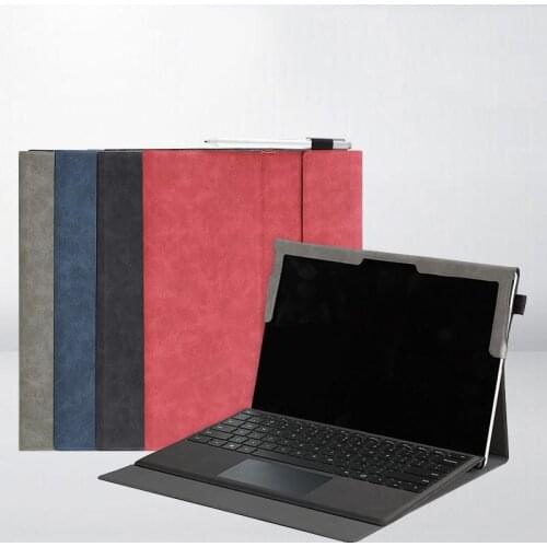 FLip Cover Bag for Microsoft Surface pro 7 6 5 4 3 Tablet funda Pu Leather Folio Stand Case for Surface Go Keyboard shell