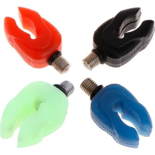 Fishing Rod Holder Head Silicone Soft Night Luminous Pole Support Tackle Universal Professional Accessories