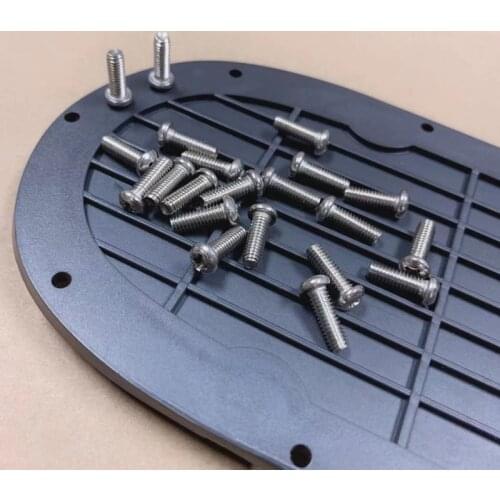 For Xiaomi Mijia M365 And 1S Pro Electric Scooter Bottom Battery Cover Screws Stainless Steel Metal Screws 21 Pcs Repaired Parts