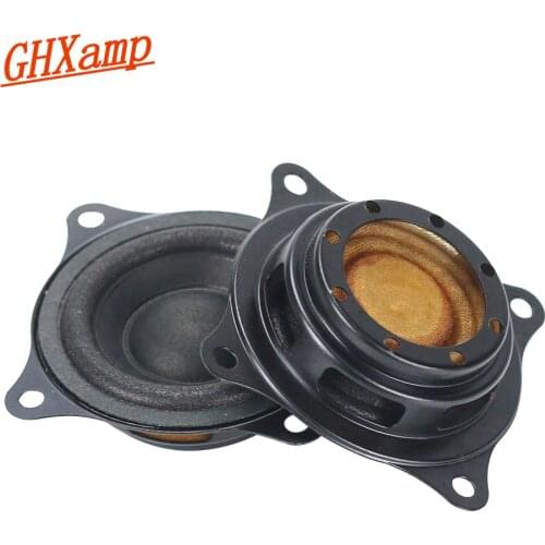 GHXAMP 2PCS 2 inch Passive Radiator Speaker Bass Auxiliary Woofer Gain For Subwoofer Speaker DIY