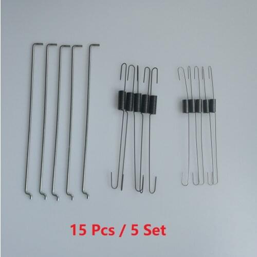 15pcs/5set 6pcs Metal Throttle Return Spring Governor Link Rod Set 16555-ZE1-000 16561-ZE1-020 Fit for Honda GX140 GX160 GX200