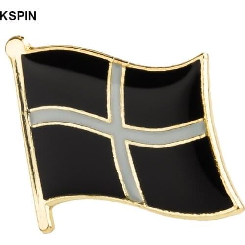 Cornwall flag lapel pin badge pin 10pcs a lot Brooch Icons