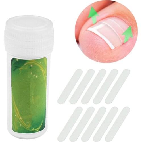 NEW 10pcs/box Ingrown Toe Nail Correction Sticker Patch Paronychia Correction File Acronyx Wire Corrector Foot Care Treatment
