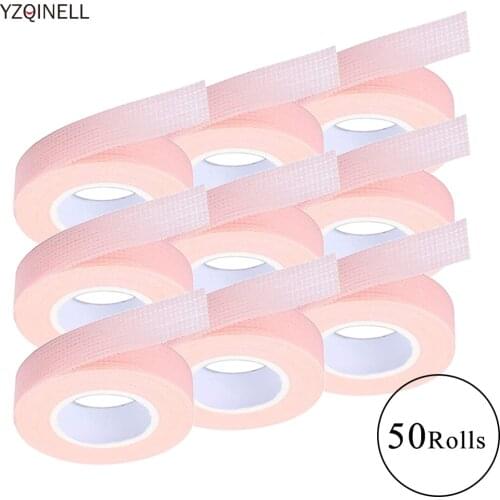 Wholesale Grafting Eyelash Tape Non-woven With Holes Breathable Comfortable Eye Pads Eyelash Extension Tool Customized Logo