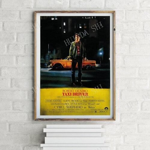 Taxi Driver Original Movie Poster, Wall Art Print