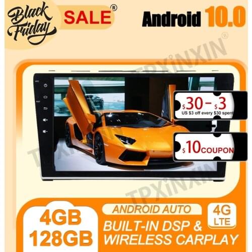 PX6 Carplay DSP 4G+128G Android 10.0 IPS For Honda CRV 2009 Multimedia Player Auto Radio Tape Recorder GPS Navigation Head Unit
