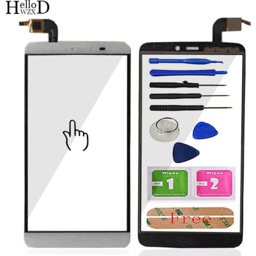 Touch Screen Glass For PPTV KING 7 / 7S Front Touch Screen Glass Digitizer Panel Lens Sensor Phone Mobile 6.0'' Tools Adhesive