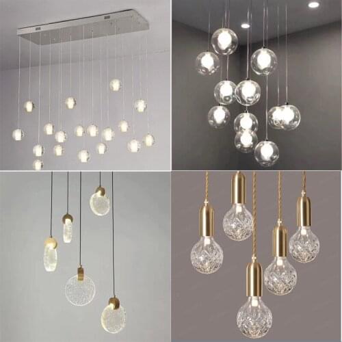 Modern lustre pendente hanglamp rope restaurant LED pendant lights Home Decoration E27 Light Fixture deco chambre hanglamp
