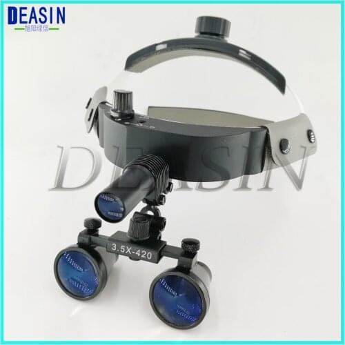 Good-quality Dental Loupes with Surgical LED Headlight for Ent Medica operation lamp 6 times 4 times 2.5 times doctors surgery