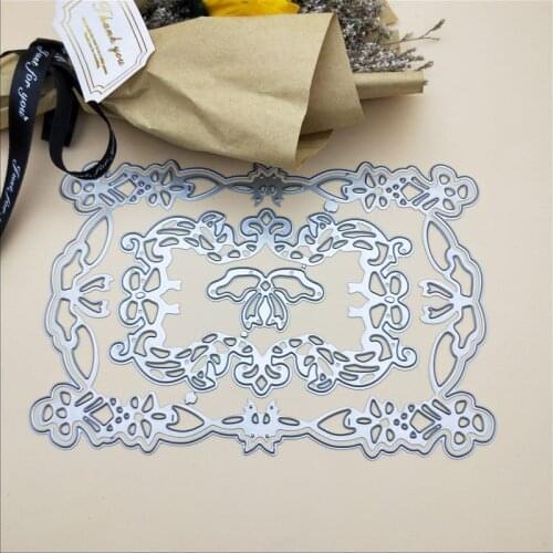 Wedding Square backgrou stencil Metal Cutting Dies cut die decoration Scrapbooking Album Paper DIY Card Craft Embossing Die Cuts