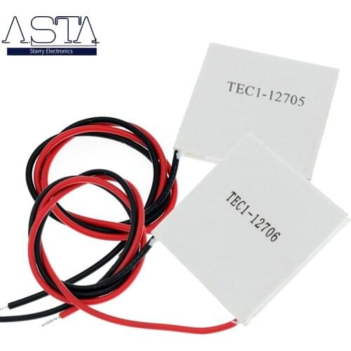 TEC1-12706 12706 TEC Thermoelectric Cooler Peltier 40*40MM 12V New of semiconductor refrigeration