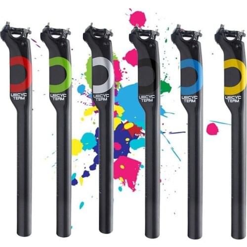 ULLICYC 3K Full Carbon Bicycle Saddle And New Mountain Bike Bicycle Saddle MTB Bicycle Parts 27.2 / 30.8 / 31.6 * 350mm / 400mm