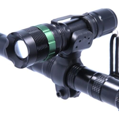 Bicycle Bike Light Zoomable XM-L Q5 LED Zoom Lamp cycling Light with AAA battery adapter