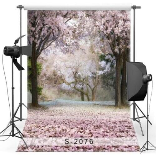 Pink Flower Cherry Blossom Apple Tree backgrounds High quality Computer print wedding backdrop
