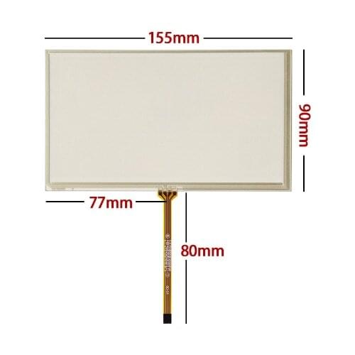 155*90 6.5 inch audi A3 original car screen upgrade purple high transparent anti-glare anti-reflective soft screen