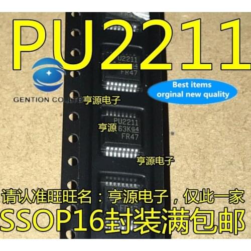 20pcs 100% new and orginal real photo TPS2211AIDBR TPS2211 TPS2211IDBR PU2211 PU2211A SSOP-16