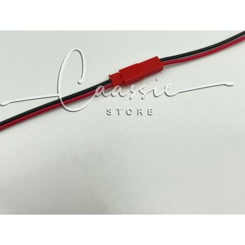 20pcs 2 Pin Connector Male Female JST Plug Cable 22 AWG Wire For RC Battery Helicopter DIY LED Lights Decoration