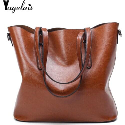 2019 Fashion High Quality Women Crossbody Bag Ladies Brand Leather Female Handbags Casual Tote Bag Big Shoulder Bags For Woman