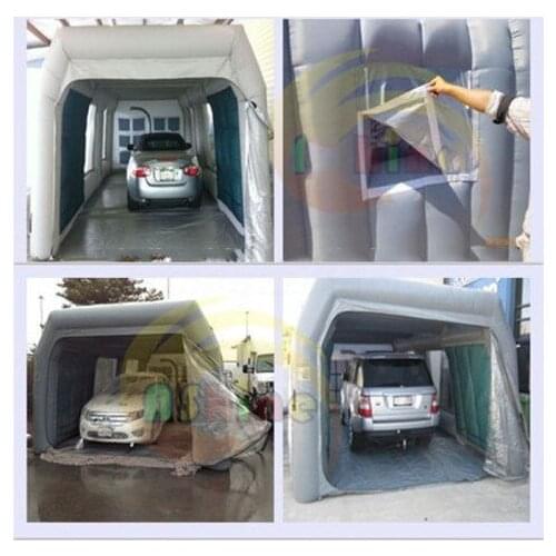 8meter by 4meter Tent Type inflatable paint booth, inflatable spray paint booth for sale, factory price