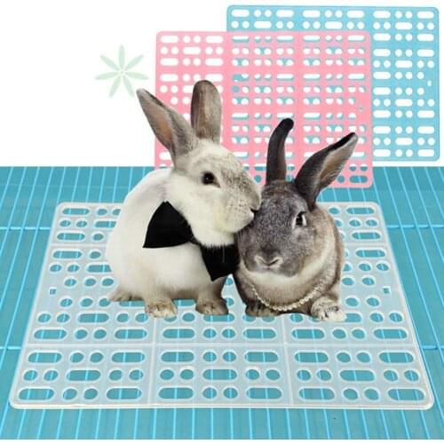 Anti-bite/anti-foot inflammation pet cat puppy gridding mat Small Animal Rabbit Feet Mat Hamster Grids Anti-slip Cage Nest Pad