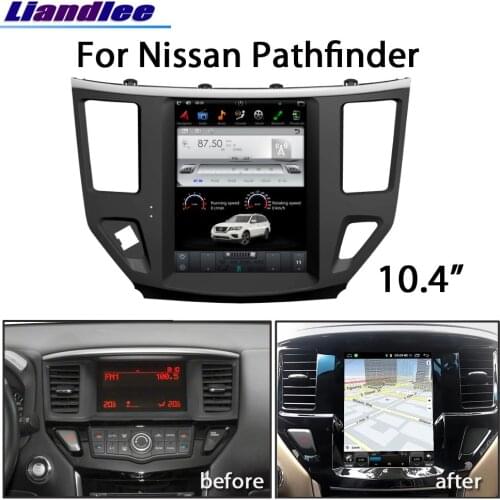 Car Tesla Style Multimedia Player For Nissan Pathfinder 2013-2020 Android Radio Video Stereo GPS Navigation System HD Screen