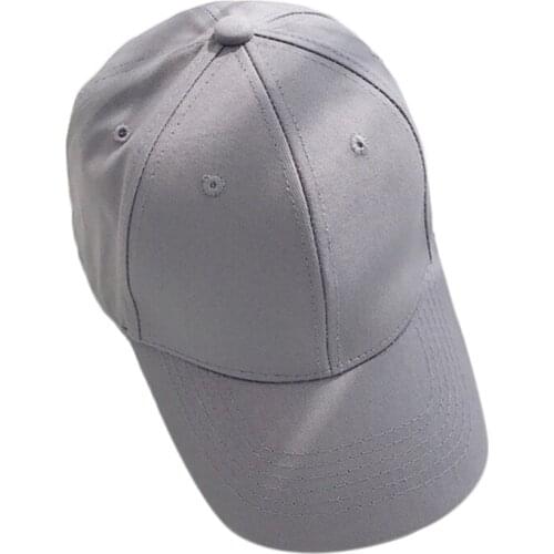 Women Men Plain Blank Solid Color Baseball Cap Hip Hop Outdoor Sports Sun Protection Cotton Adjustable Trucker Dad Hat