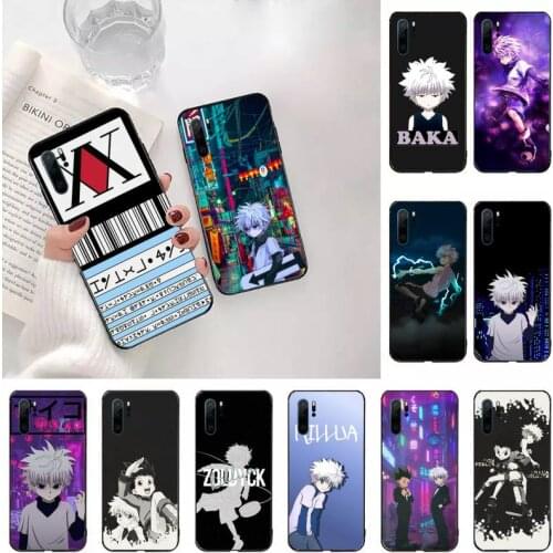 Hunter X Hunter Killua Zaoldyeck Phone Case For Huawei Mate 10 20 Lite Pro Nova 5t Honor 8a 8x 9x 20 10 10i