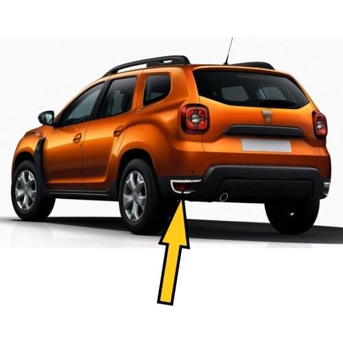 Rear Reflector Chrome Trim For Dacia Duster 2018 And Later Models Stainless Steel Frame Cover Tuning Modify Chromium Stylings