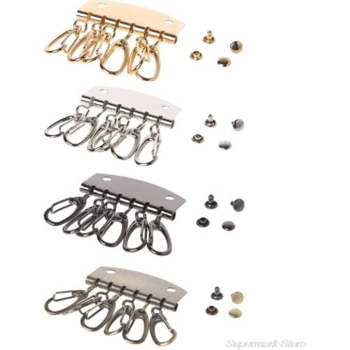 Key Ring DIY Lobster Clasps Clips Bag Key Ring Hook Keychain Purse Wallet Accessories M10 21 Dropshipping