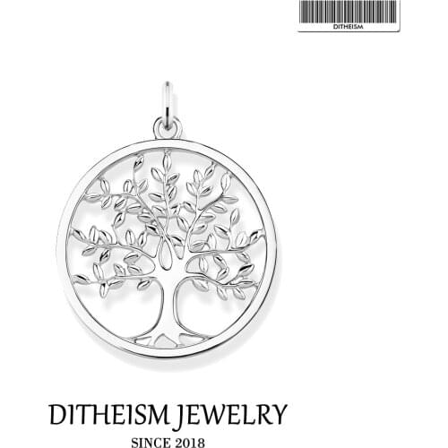 Pendant Tree 925 Sterling Silver Fit Necklace 2021 New Jewelry Europe Style Bijoux Language of Nature Romantic Gift For Women