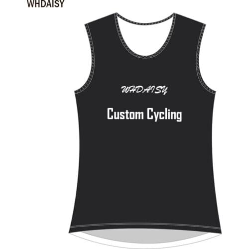 WHDAISY Customized Sport Vest Breathable Mesh Fabric Quick Dry Running Shirt Sleeveless Men