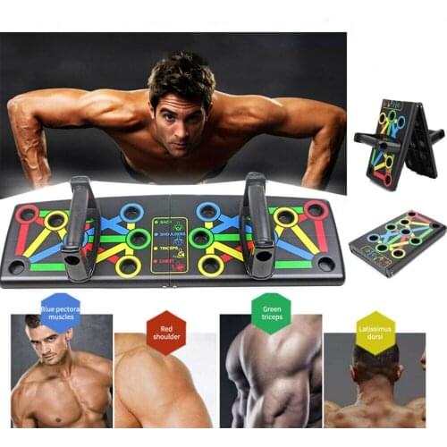 Multifunctional Push Up Rack Board Men Women Home Comprehensive Fitness Exercise Push-up Stands for Body Muscle Training