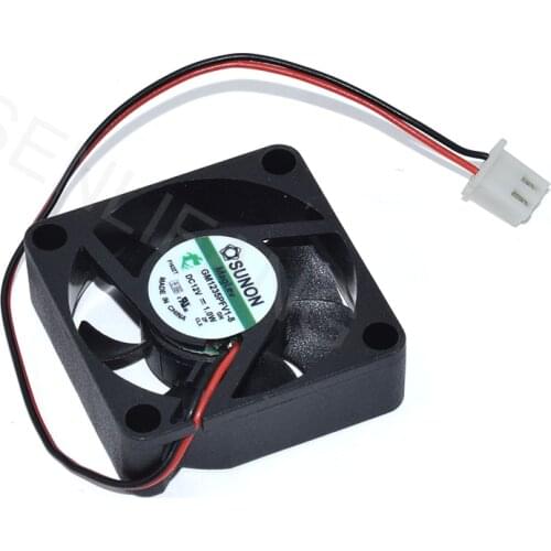 New For SUNON GM1235PFV1 GM1235PFV1-8 GN DC12V 1.0W 2wire 2Pin 35x35x10MM Cooling Fan