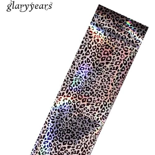 1 Piece Transfer Sticker Nail Art Foil Film Leopard Print Full Cover Wrap Polish Decal Manicure Tool Charm Nail Care Sticker #76