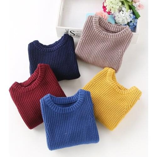 2021 Ins New Fashion Boys Sweaters 2-12years Pullovers Boys Pullover Fashion Knit Sweater