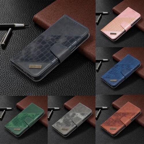 Luxury Crocodile Flip Wallet Case For Samsung A01 A21S A10 A12 A20 A30 A31 A32 A40 A41 A42 A50 A51 A52 A70 A71 A72 Protect Cover