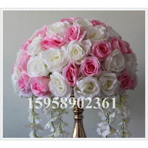 SPR NEW!!Free shipping!10pcs/lot wedding road lead lavender artificial flower ball wedding table flower table centerpiece