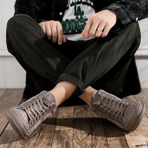 Top shoes for zapatillas korean High mens espadrilles slip men hightop on hombre tenis a Man sneakers shoe casual altas de high