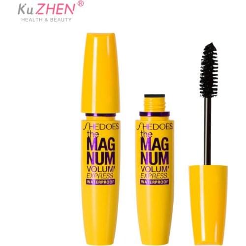 1PCS 4D Silk Fiber Mascara Quick Dry Waterproof Lasting Volumising Eyelash Extension Black Thick Lengthening Curling Eyelash